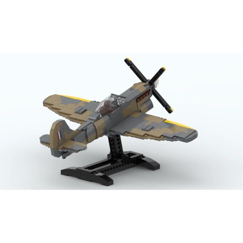 -152107 Wwii Storm Mk. V Combat Aircraft, Compatible Assembly Set Building Block Toy Boy