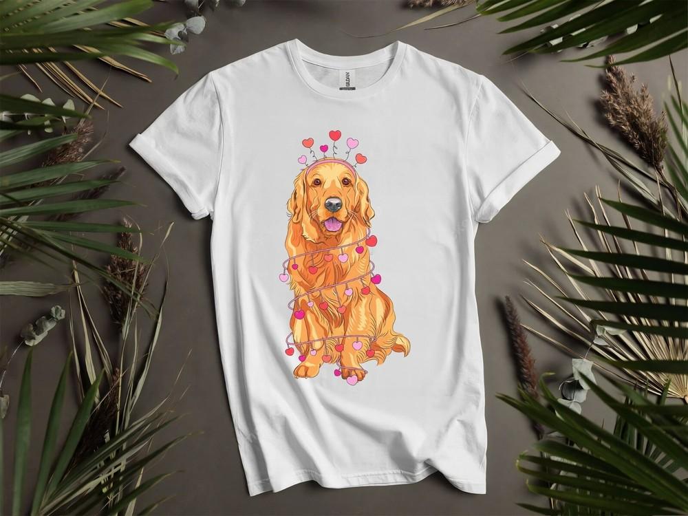 

Retriever Valentines Day Great Ideas Dog Hoodie Tshirt Men Women Unisex AD924 XL