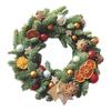 Festive Christmas Wreath & Flowers Self-Adhesive Wall and Door Sticker