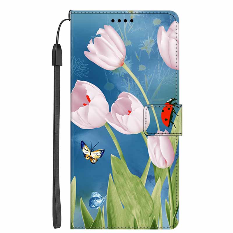Carteira Flor de Couro Case Para Honor X50 / X50 Pro / X50 GT 5G Capas Suporte Flip Bumper para Honor X50 Pro 5G Capa Bolsa Magnética