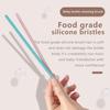 Extended Silicone Straw Brush 3mm Drinking Straw Cleaner Brush Straw Cleaning Brush  Baby bottle