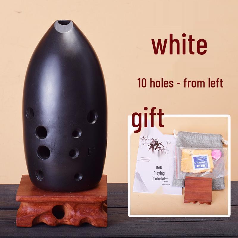 Exquisite Beginner & Professional Ceramic Xundi: Ten-Hole & Eight-Hole Traditional Instrument for Children's Introduction to National Music