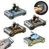 Metal Tank Fidget Spinner Deforme Edilebilir Stres Kaygı Giderici Taşınabilir Seyahat Çocuklar Gençler Yetişkinler Parmak Ucu Dönen Jiroskop Duyusal Oyuncak