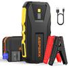 ASPERX 3000A Jump Starter for Car Battery, 12V Portable Jump Box with LED Light & Smart Jumper Cables, BMS for Up To 10.0L Gas or 8.0L Diesel Engines