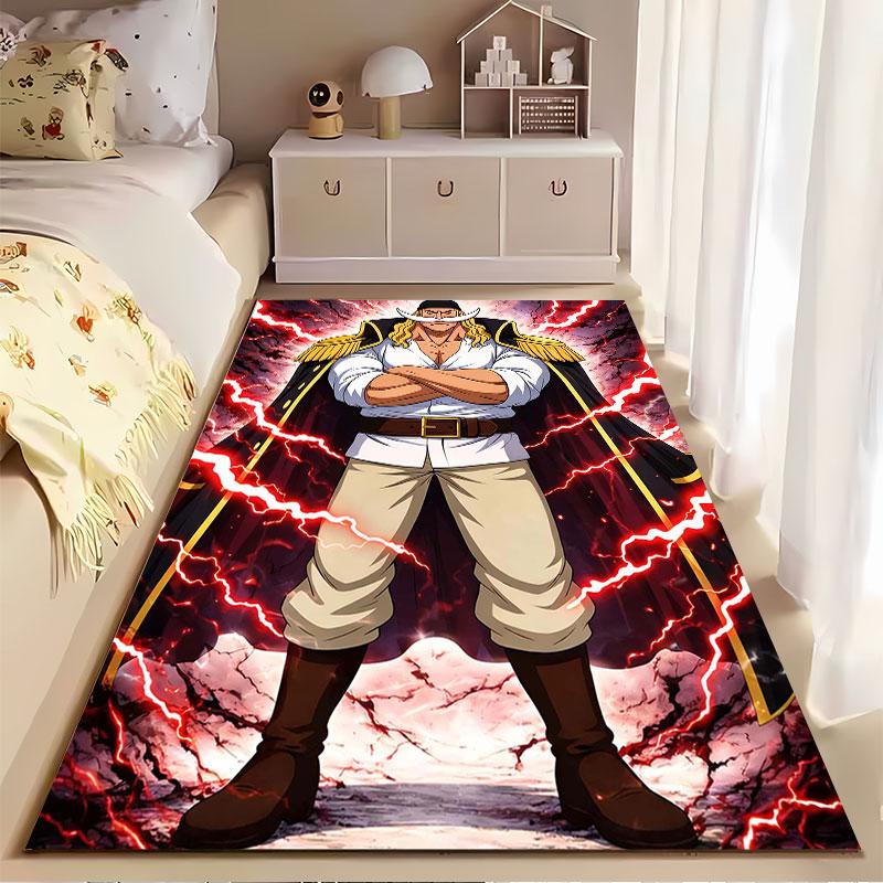 Powerful Warrior Design Carpet suitable as a non-slip mat for the living room or bedroom sofa
