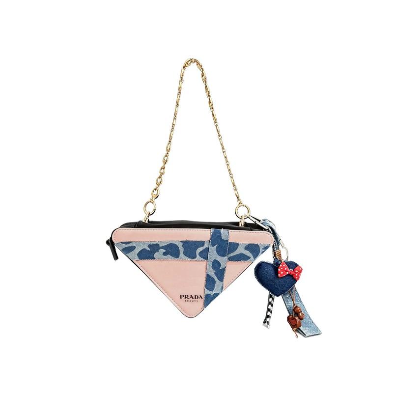 Prada Cosmetic bag/toiletry bag [Customized bag] Rebellious sweetheart, fashionable and simple, ins style Rebellious Sweetheart Rebellious Sweetheart
