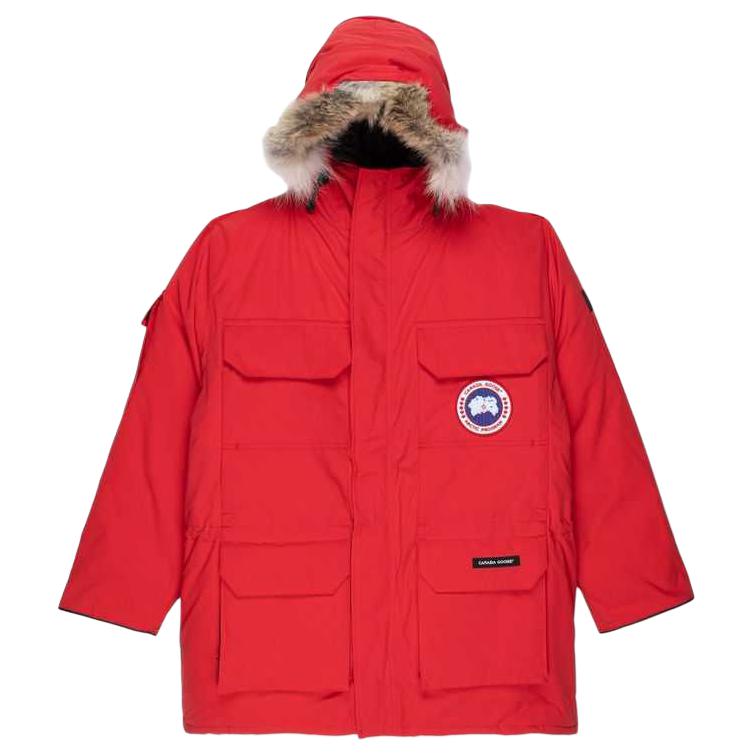 Canada Goose Expedition Collection Down Jacket Unisex Red 4660M-11