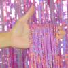 1/2/3Pack Glitter Party Backdrop Metallic Foil Tinsel Fringe Curtain Birthday Wedding Graduations Decoration Anniversary Photo. 5