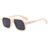  Oversized Women Sunglasses Vintage Gradient Black Blue Mirror Shades UV400 Men Fashion Sun Glasses