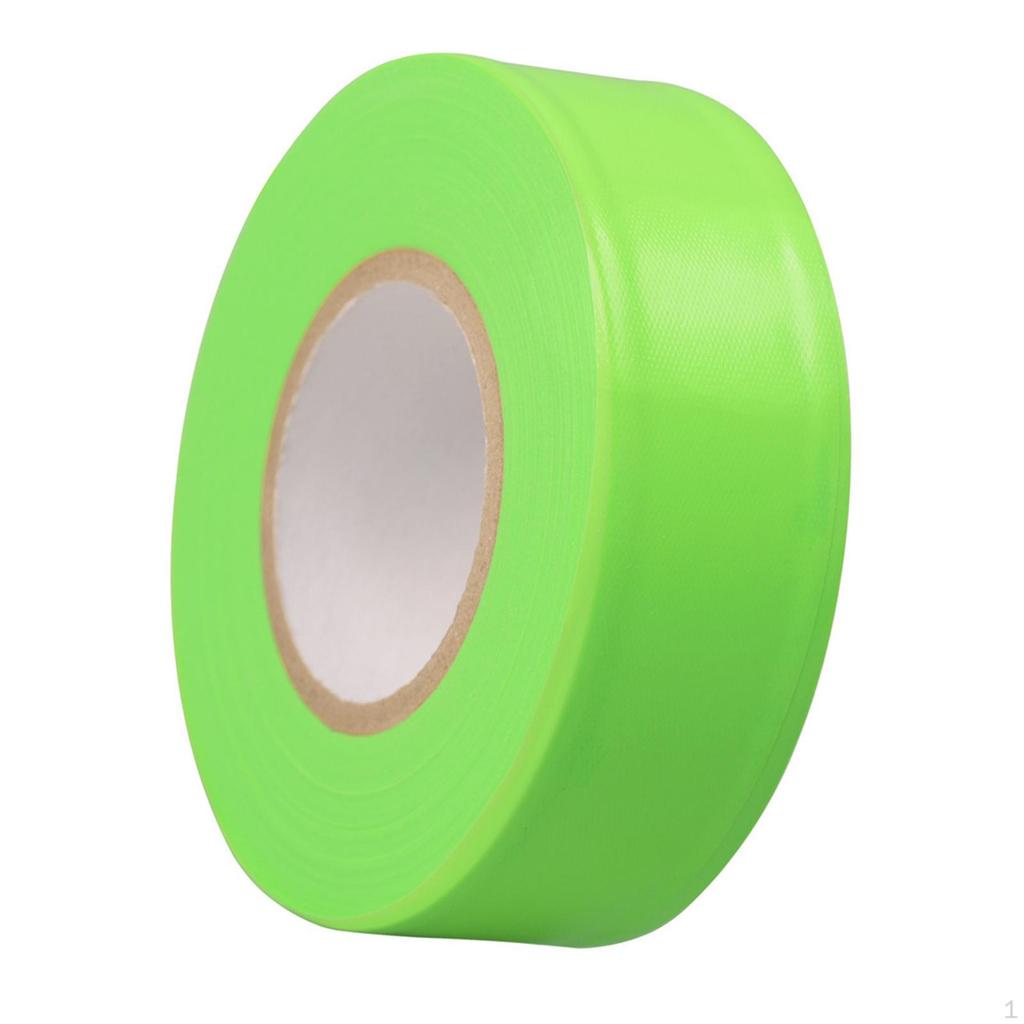 Flagging Marking Tape PVC 148ft Length Survey Ribbon Roll for Boundaries Area Workplace Use