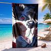 Death Note Quick-drying soft and absorbent beach towel—perfect for beach trips swimming outdoor camping and travel an essential beach item