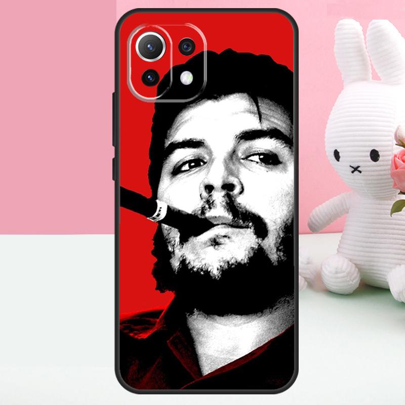 Che Guevara Cigarett Case For POCO F5 Pro X3 X5 M4 Pro F3 X4 F4 GT Cover For Xiaomi 11T 12T Pro 11 12 13 Lite