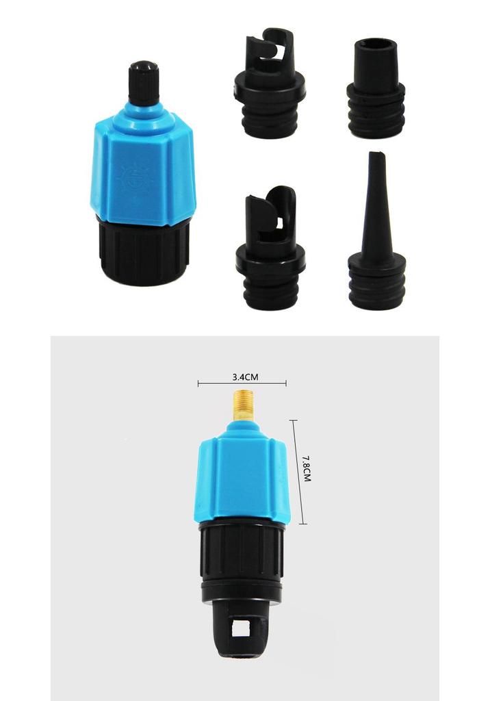 SUP Paddleboard Luftventiladapter für Autopumpe Schlauchboot/Kajak Düse