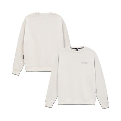 XNAZZY Small Logo Oversized Sweatshirt Xn21Fwmats01 [Cream]