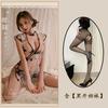Sex Underwear Sexy Hollow Pajamas Passion Pure Cheongsam Uniform Temptation Split Retro Cheongsam Set