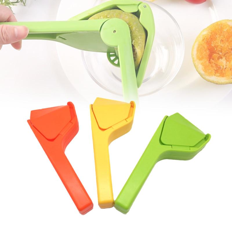 Squeeze Easy To Manual Juicer Hand Press Lemon Juice Citrus Plastic Tool Kitchen
