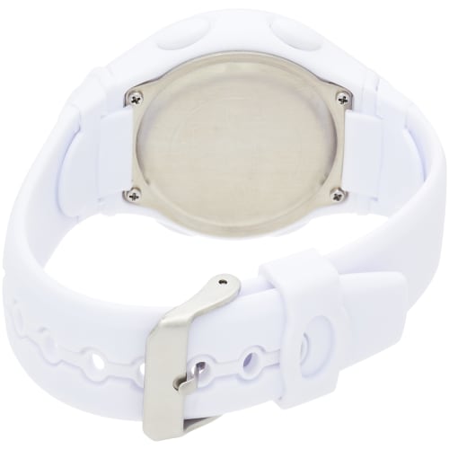 Arias Men's Digital Dash Watch, Waterproof, Multi-Function, Backlight, Urethane Strap, White, ADWW16033DJ2