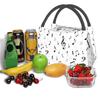 Musikalische Musiknoten Lunchtaschen Zubehör Wasserdicht Isoliert Oxford Kühltasche Thermisch Essen Picknick Lunchbox Damen
