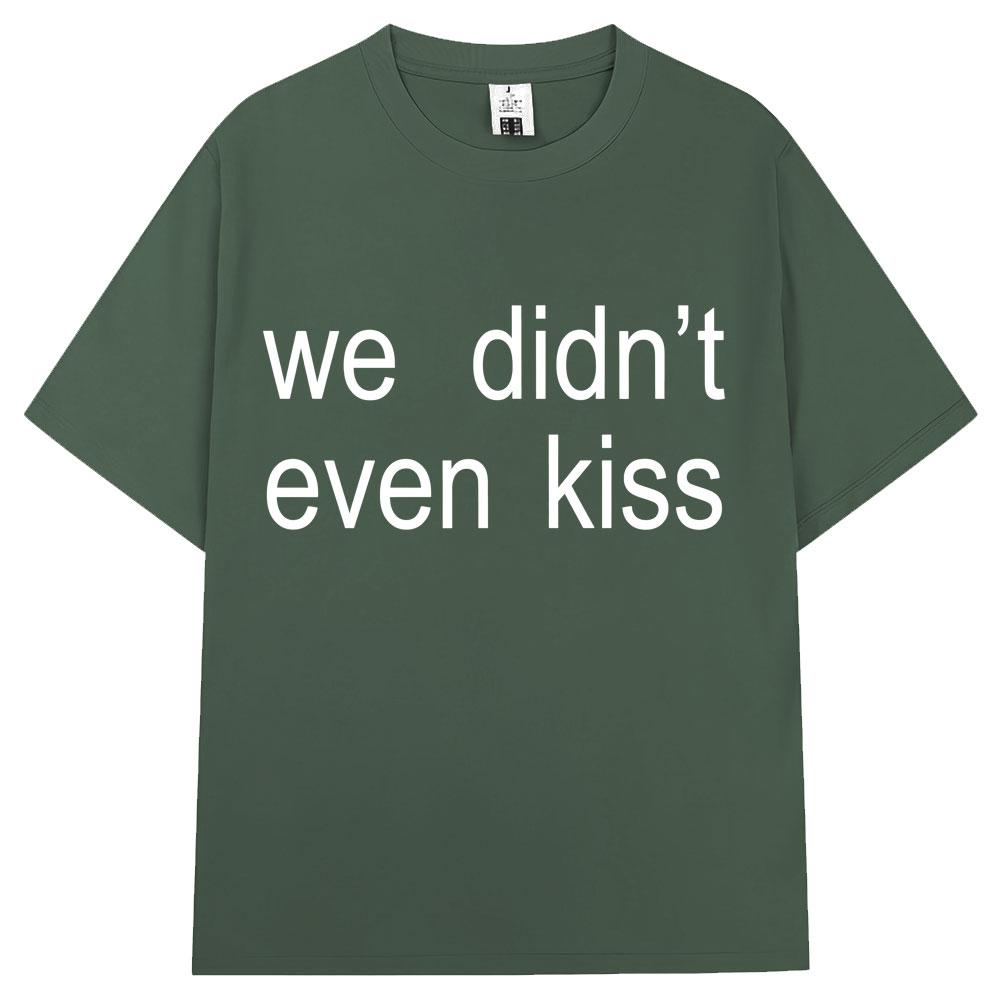 

Heated Rivalry We Didnt Even Kiss Print TShirts Unisex Women Fashion Funny T Shirt Oversized Cotton High Quality Tees Streetwear 4XL