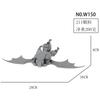 HOT TV Carnivorous Plant Giant Devil Demogorgon Vecan Model Buliding Blocks Bricks Construction Toy For Kids Birthday Gift MOC