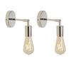 American-Style Industrial LED Double-Head Wall Lamp for Hallways, Bedrooms, and Bathroom Mirrors