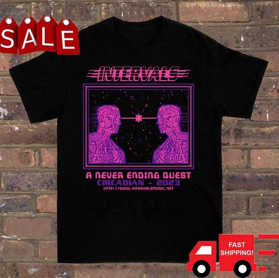 

Intervals Band A Never Ending Quest Shirt Black Unisex S-5XL E1496 4XL