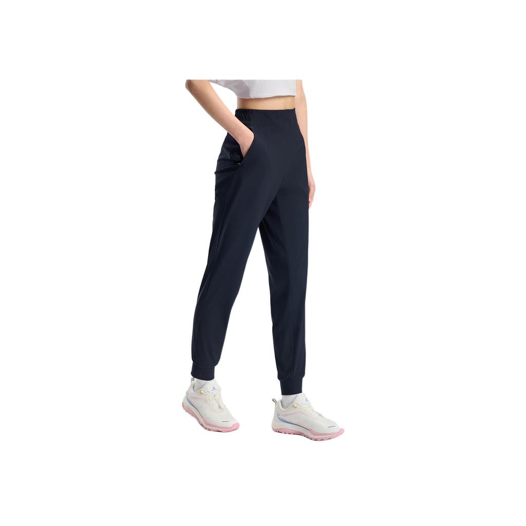 Fila Soft And Comfortable Casual Cool Feeling Knitted Sports Pants Women Bottoms Dark-Blue A11W431608FNV