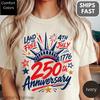 Comfort Colors® America 250th Anniversary Shirt and Kids T-Shirt, 4th of July TShirt and Kids T-Shirt, Independence Day Tee Unisex Cotton
