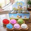 Colorful Dumpling Stress Balls Reusable High Rebound Squishy Squeeze Toy