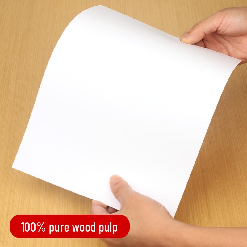 A4 Thick White Inkjet Printing Paper, 80G, Double-Sided Copy Paper for Resumes & Contracts, 70G Office Paper.