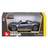 Bburago Scale Porsche 918 Spyder Gray Diecast Model Finished GY 1/24 / Car, Product, 18-21076