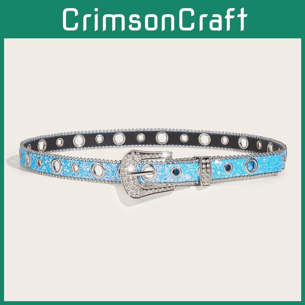 Spring 2023 Womens Fashion Pu Leather Waist Belt With Beaded Edging And Silver Buckle For Daily Use