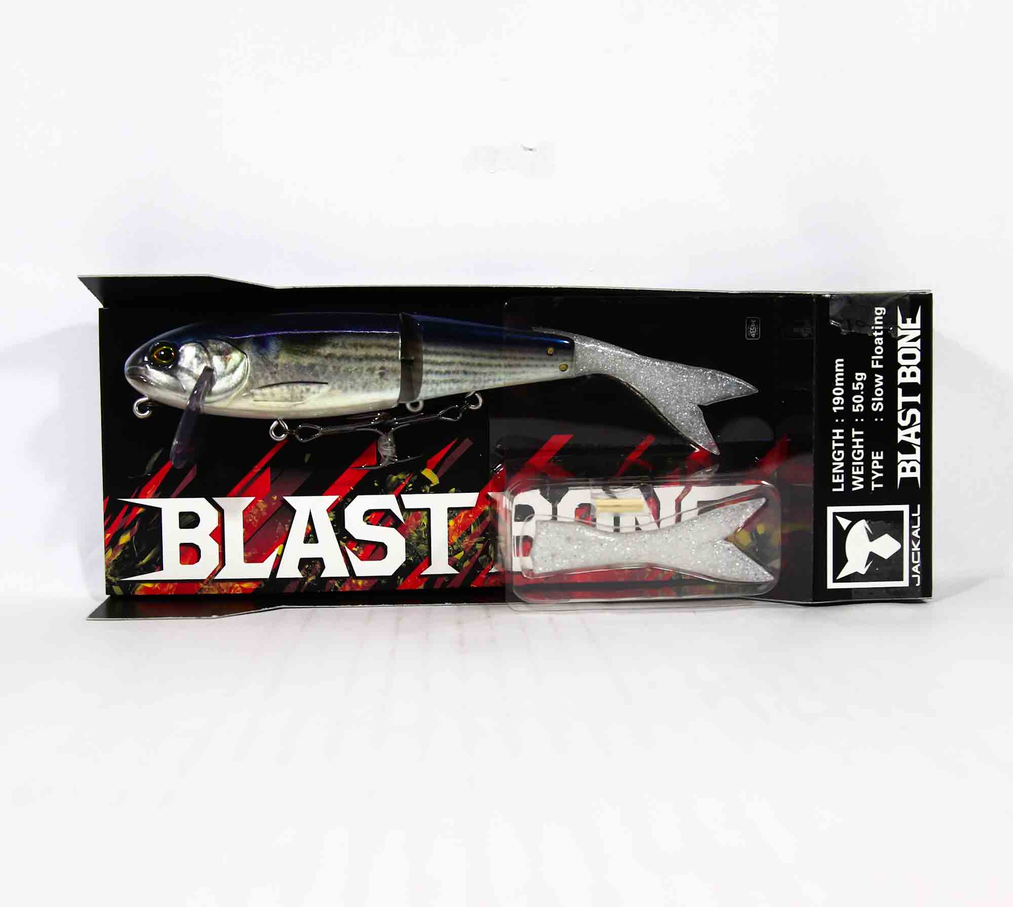 

Плавающая приманка Jackall Blast Bone SF 190 RT Blast Bora Pearl (6234)