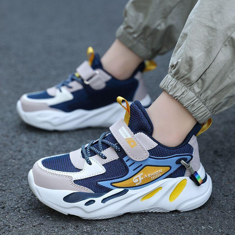Sneakers Boys Sneakers Girls Light Running Shoes Breathable Classmates Casual Shoes Middle and Older Children Running Students Little White Shoes