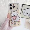 Cute Kawaii Dessert Shop Westie Dog Phone Case IPhone 17 Pro Max 16 Magnetic Snap-on Cover With Kickstand