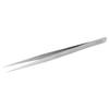 Stainless Steel Eyelash Extensions Tweezers Straight Pointed Tweezers for Nail Art(SSSAThin Handle Tweezer )