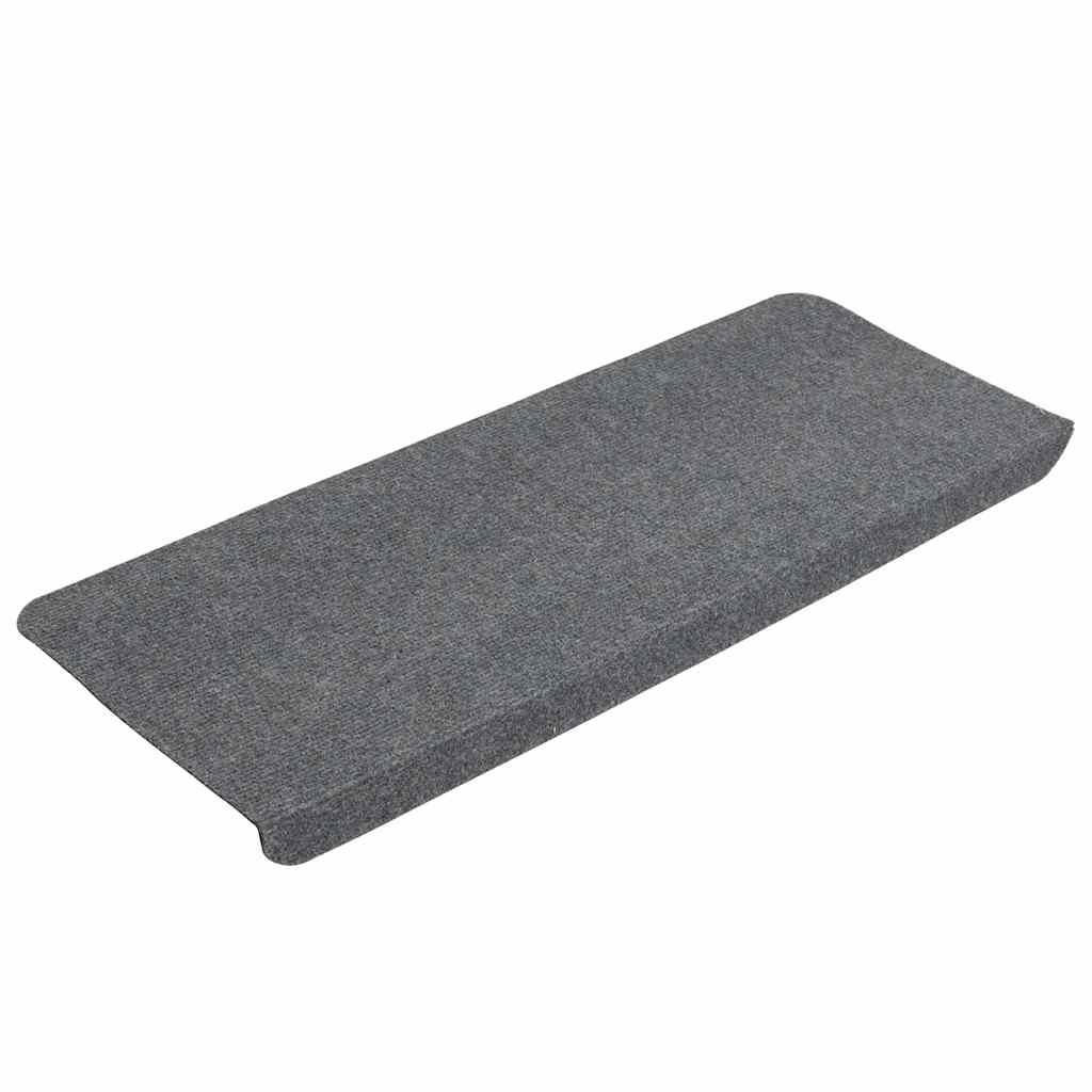 Vidaxl Samoprzylepne Nakładki Na Schody, 15 Szt., 65X24,5X3,5Cm, Szare