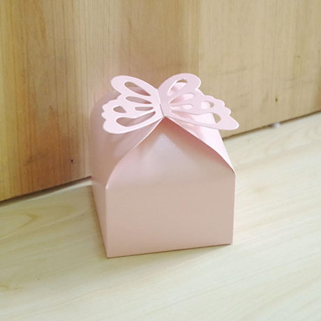 20PCS Small Favor Boxes, 3D Butterfly Candy Boxes Baby Shower Favor Boxes for Wedding Birthday Party Gift Treat Box