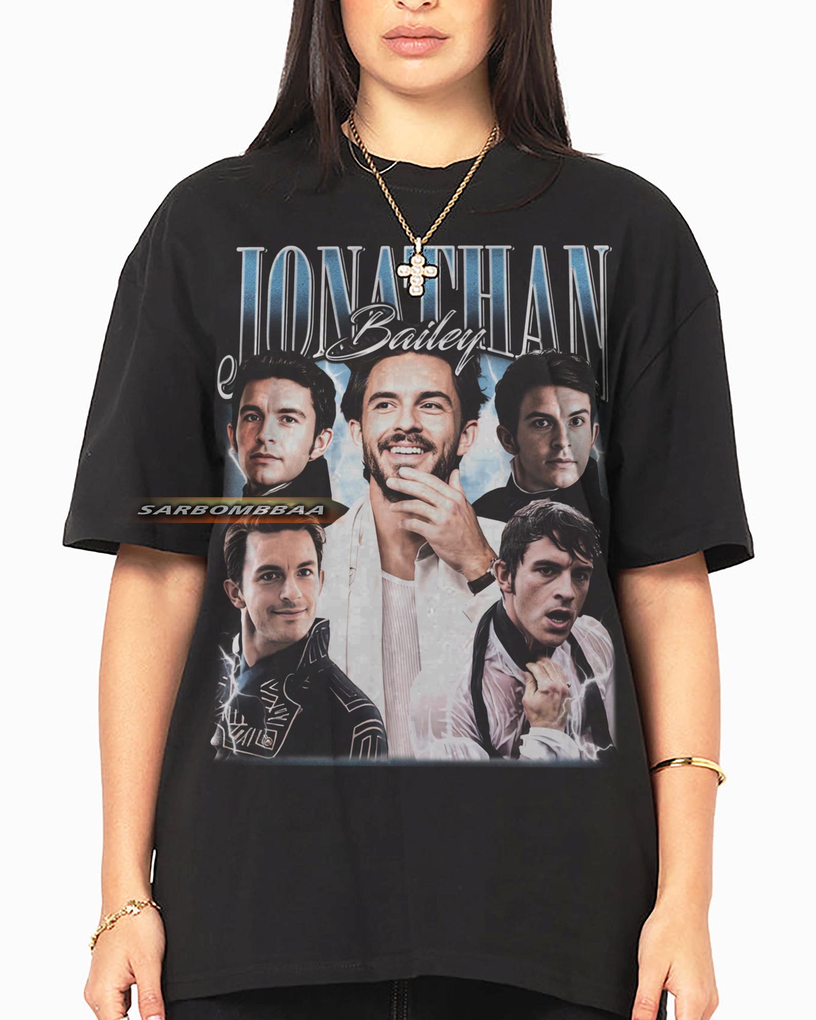 Jonathan Bailey Graphic T-Shirt, Unisex Streetwear 3XL