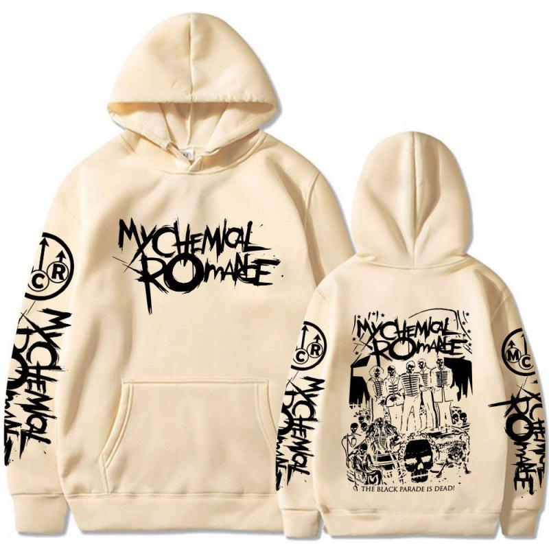 My Chemical Romance Rock Band Hoodies Black Para