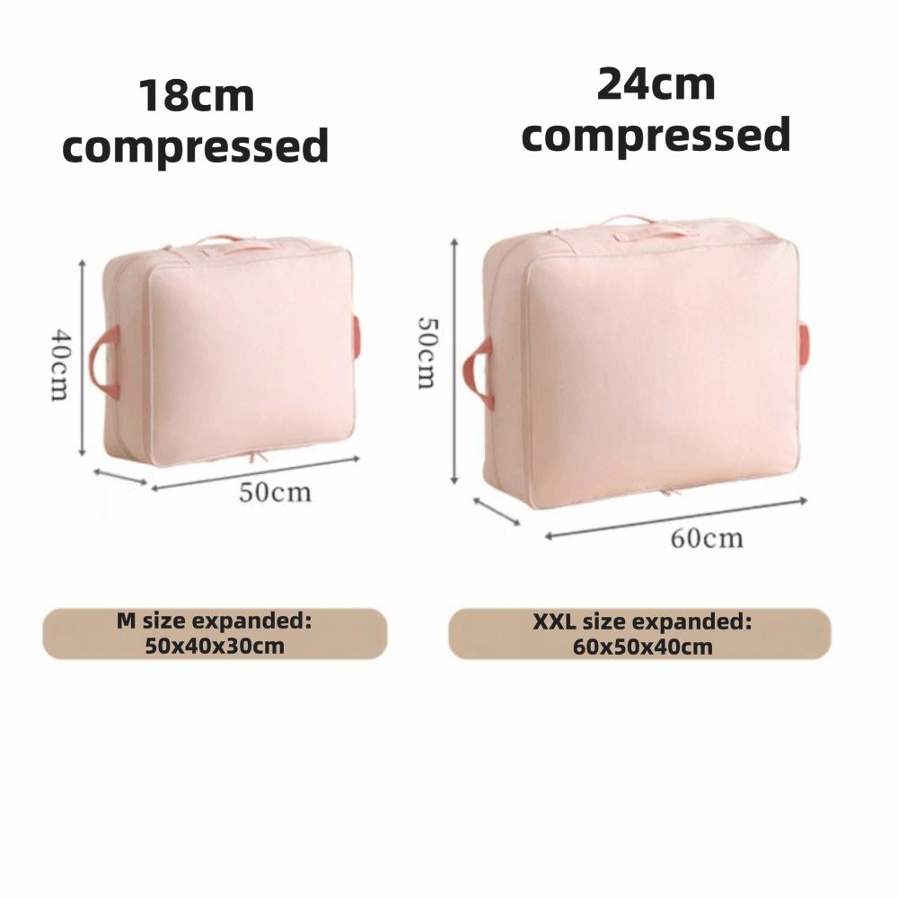 Large Capacity Compression Storage Bags Compression Function Durable Clothes Organizer Reusable Moving Packing Bag For Quilt