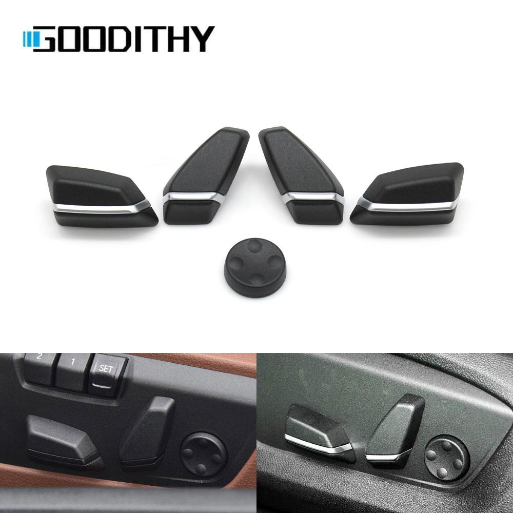Car Front Seat Left Right Electric Sliding Backrest Lumbar Support Adjustment Switch Buttons For BMW F10 F11 F07 F06 F01 F15 F16