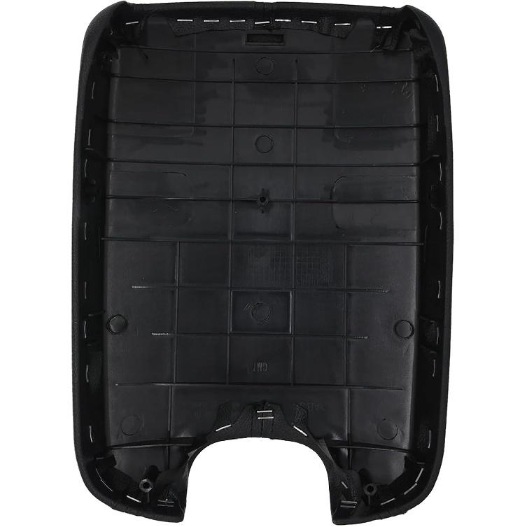 Center Console Cover For Honda Accord 2008 2009 2010 2011 2012, Black Leather Suture Console Armrest Lid Replacement For 2008-2012 Honda Accord