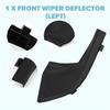 NEW-Car Front Fender Cowl Trim Seal Cover Windshield Glass Seal Panel For Toyota Prado 150 LC150 2010-2017