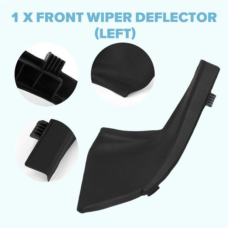 NEW-Car Front Fender Cowl Trim Seal Cover Windshield Glass Seal Panel For Toyota Prado 150 LC150 2010-2017
