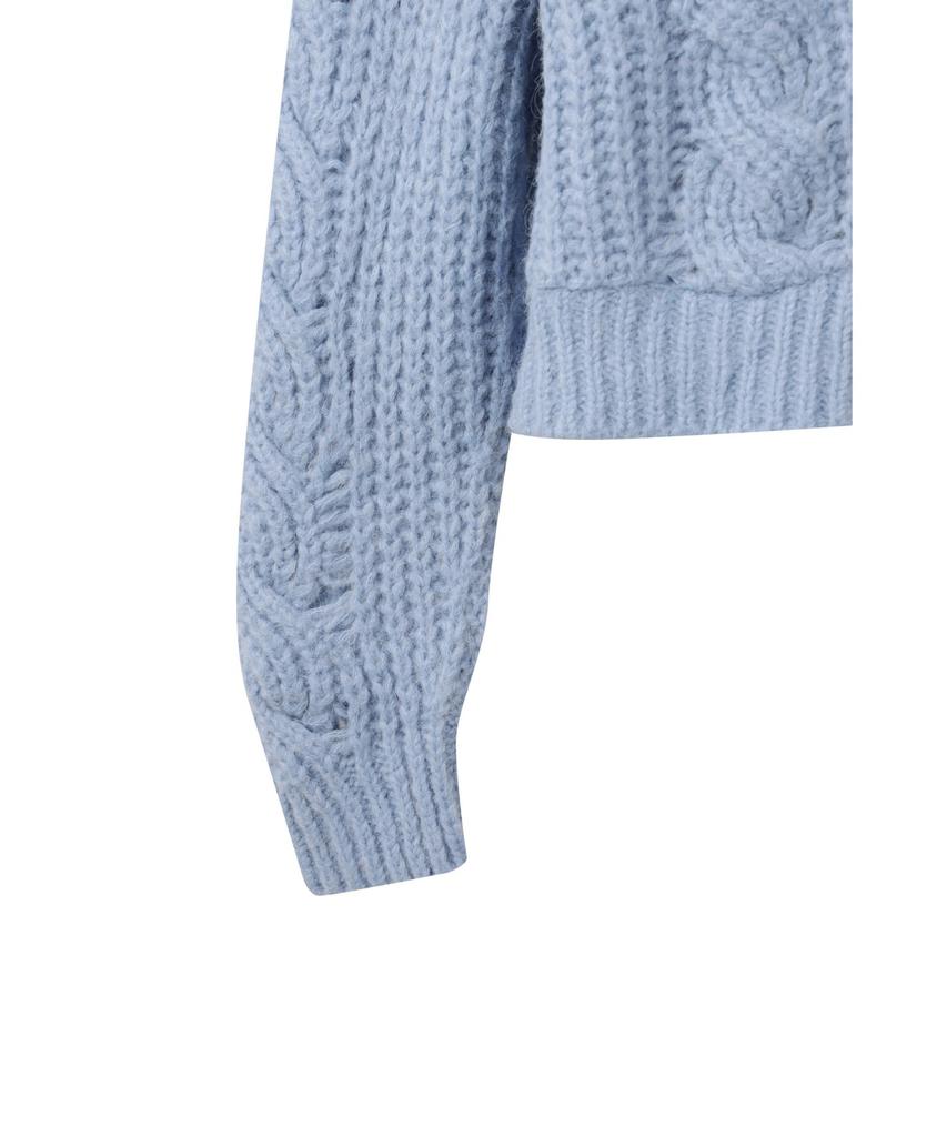 RECODE Alpaca Crop Knit Rqwaw25594Bux