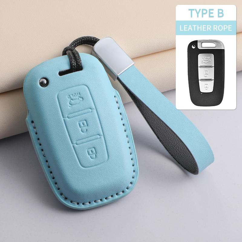 For KIA Rio Rio5 Sportage Ceed Cerato K3 KX3 K4 K5 Sorento Optima Picanto Car Shell Keychain Anti-Scratch Case Cover Accessories