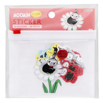 Sunstar Stationery Moomin Flakes with Little S8587159 Stickers, Case, My,