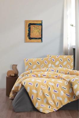 Mirsada Bedding Set 3 Pcs, Duvet Cover 160x200, Sheet 160x240, Pillowcase, Single Size, Self Patterned, Queen Bed Daily Use
