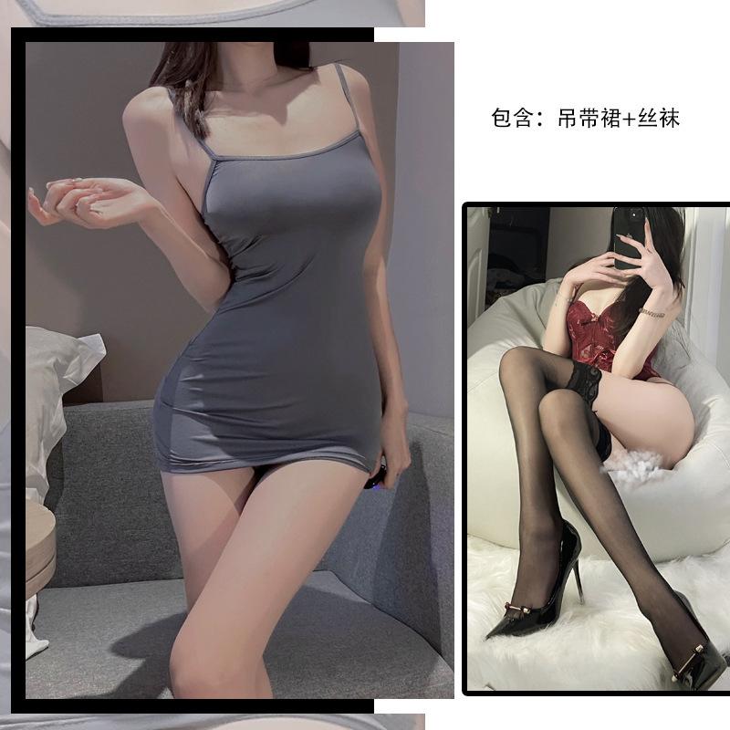 Sexy clothes sexy suspender nightgown super saucy bed teasing temptation passion suit small chest transparent woman